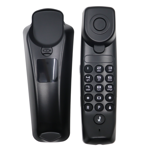 Compact analogue phone, Black colour